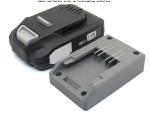 Adapter for Aldi Ferrex Battery 20V and 40V Charging Cradle Battery Holder AEB 20 40 Gray
